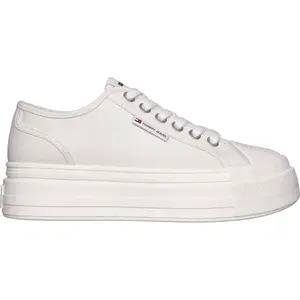 Tommy Hilfiger TJW FOXING FLATFORM Dámske tenisky, biela, veľkosť