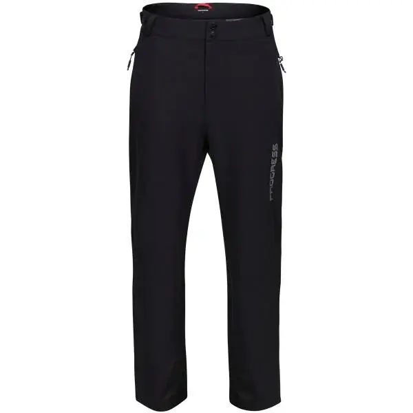 PROGRESS VUORET Pánske softshellové nohavice, čierna, veľkosť