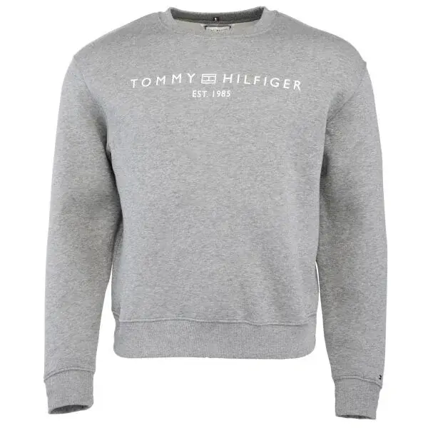 Tommy Hilfiger MDRN REG CORP LOGO C-NK SWTSHRT Dámska mikina, sivá, veľkosť