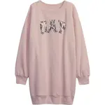 GAP FRCH FLEECE LOGO Dievčenské šaty, ružová, veľkosť