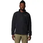Columbia RAPID EXPEDITION II FULL ZIP FLEECE Pánska outdoorová mikina, čierna, veľkosť