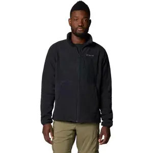 Columbia RAPID EXPEDITION II FULL ZIP FLEECE Pánska outdoorová mikina, čierna, veľkosť