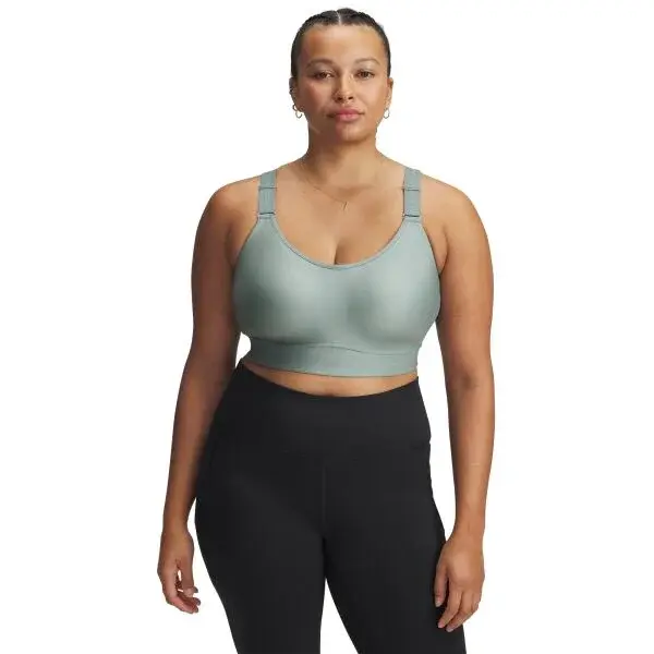 Under Armour INFINITY MID 2.0 Dámska podprsenka, svetlo zelená, veľkosť