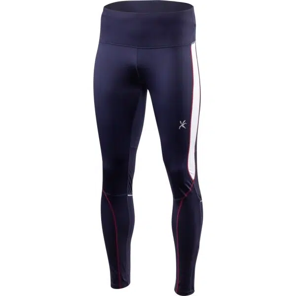 Klimatex LAWSON Pánske windproof legíny, tmavo modrá, veľkosť