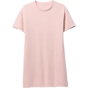 GAP LOGO Dámske tričkové šaty, ružová, veľkosť