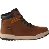 KILPI LOMAR HIGH WP Pánska voľnočasová obuv, hnedá, veľkosť