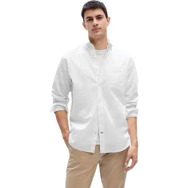 GAP STANDARD Pánska košeľa, biela, veľkosť