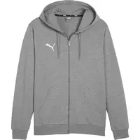 Puma TEAMGOAL CASUALS HOODED Pánska mikina, sivá, veľkosť
