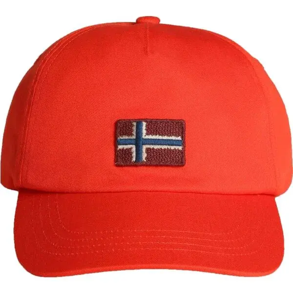 Napapijri FALIS 1 Unisexová šiltovka, oranžová, veľkosť UNI