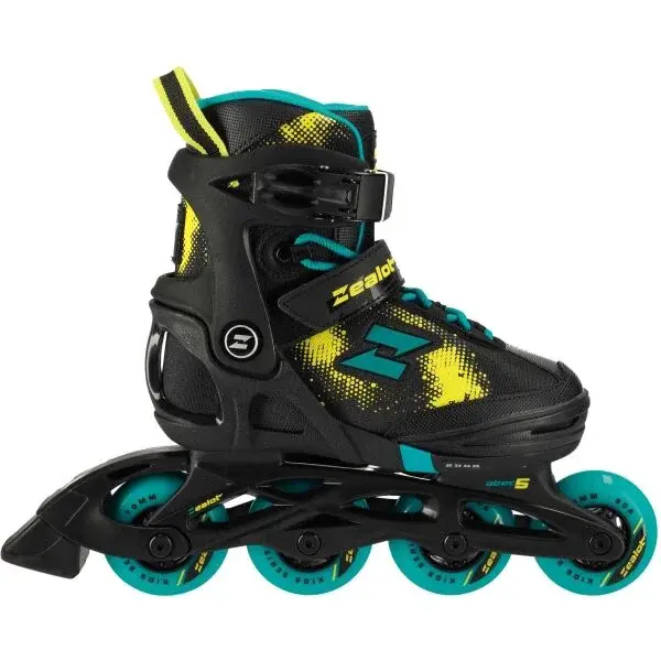 Zealot SHAPER Detské inline korčule, čierna, veľkosť