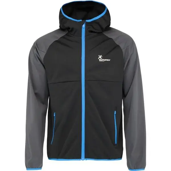 Klimatex GRAPON Pánska softshellová bunda, čierna, veľkosť