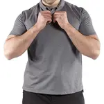 VAVWEAR TLAC01 Pánske tričko polo, tmavo sivá, veľkosť XXL