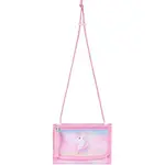 BAAGL RAINBOW UNICORN Peňaženka na krk, ružová, veľkosť