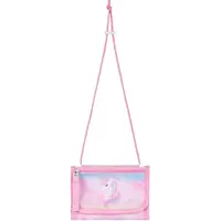 BAAGL RAINBOW UNICORN Peňaženka na krk, ružová, veľkosť
