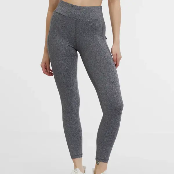 Šedé dámske melírované športové legíny ORSAY