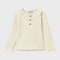 Detská bavlnená košeľa s dlhým rukávom Mayoral