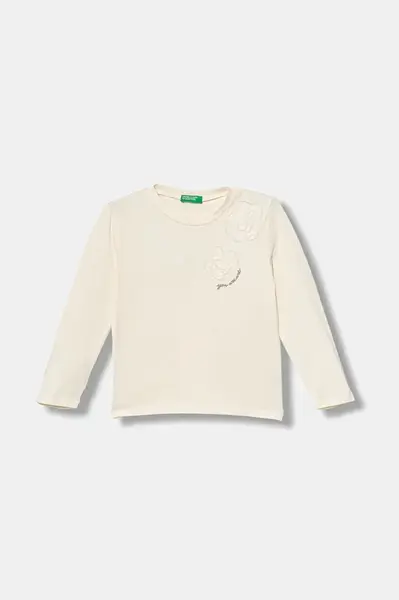 Detské tričko s dlhým rukávom United Colors of Benetton