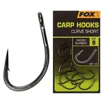 Fox háčky Carp Hooks Curve Shank Short vel.4 10ks