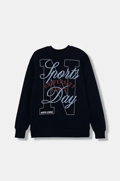 Detská bavlnená mikina United Colors of Benetton