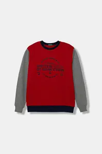 Detská bavlnená mikina United Colors of Benetton