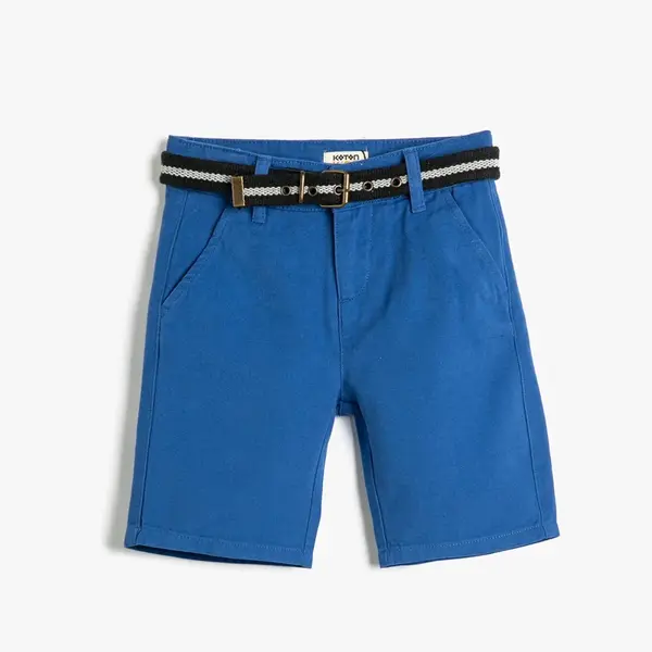Koton Chino šortky s detailom vrecka a opaskom Bavlna Bavlna