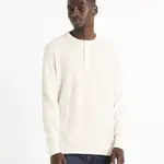 Biely pánsky sveter Celio Decanoe