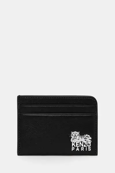 Kožené puzdro na karty Kenzo
