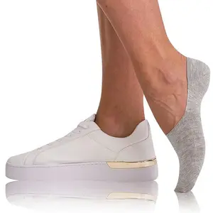 Bellinda 
BAMBUS FOOTIES SOCKS - Bambusové veľmi nízke dámske ponožky - sivá