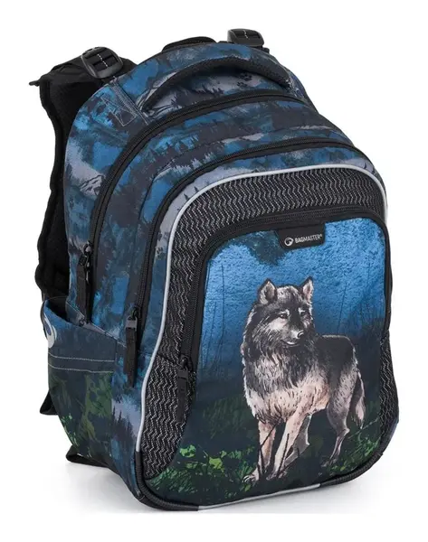 Školský batoh Bagmaster Lumi 24 F Blue/Black