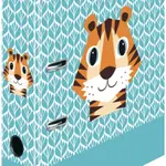 Pořadač A4/8 cm, Cute animals, tygr