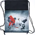 Sáček na přezůvky - Lední hokej, šedý