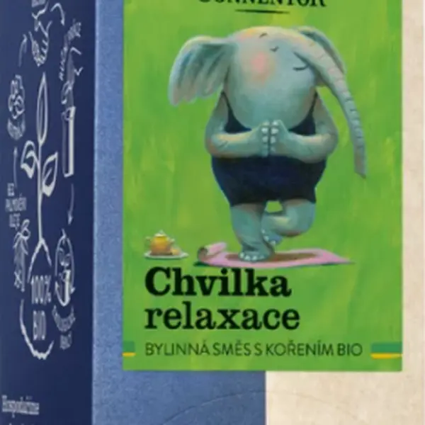 Chvilka relaxace (čaj bio, bylinná směs, porcovaný, 18 g)