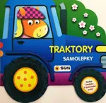 Traktory- velké - opakovaně použitelné samolepky