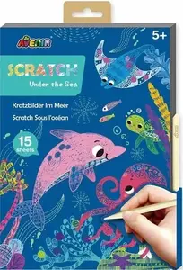 Škrabací kniha Moře