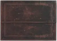 Desky na dokumenty Paperblanks - Old Leather Black Moroccan Bold A4