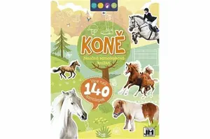 Naučná samolepková knížka - Koně