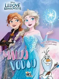 Maluj vodou A4 - Ledové království