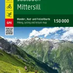 Zell am See-Kaprun 1:50 000 / turistická a cykloturistická mapa
