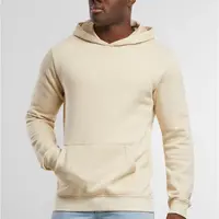Pánská mikina Basic Essential Hoody béžová