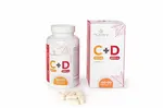 PLATAN Vitamín C+ D 100 + 20 tabliet zdarma