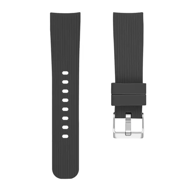 BStrap Silicone Line remienok na Samsung Galaxy Watch 42mm (Large), black