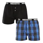 2PACK pánske trenky viacfarebné (2NTC007) 3XL