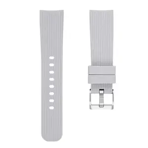 BStrap Silicone Line (Small) remienok na Huawei Watch GT2 42mm, gray