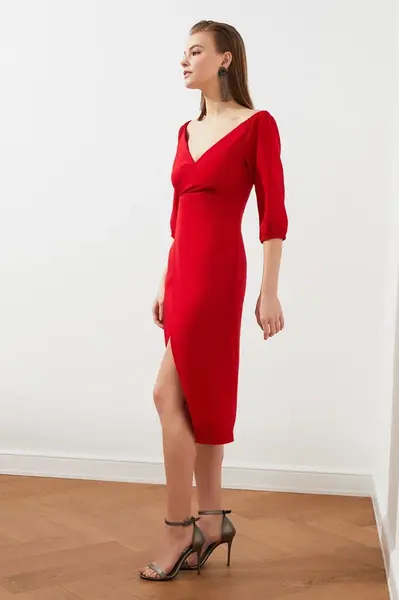 Dámské šaty Trendyol Drape Detailed