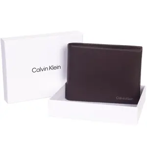 CALVIN KLEIN MEN'S WALLET BROWN