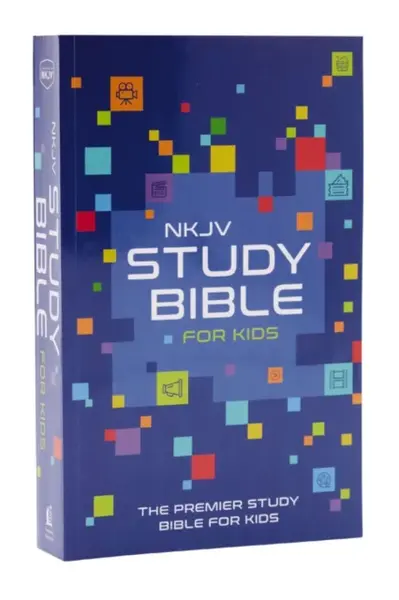 NKJV Study Bible for Kids, Softcover - Thomas Nelson