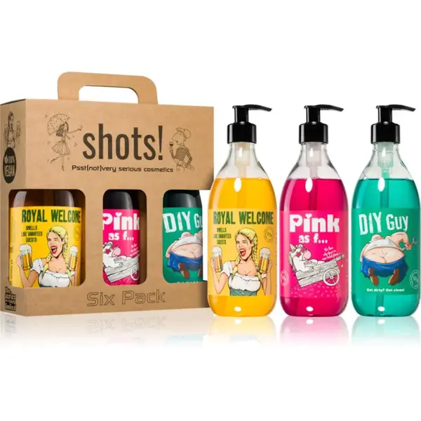 LaQ Shots! Six Pack dárková sada
