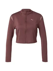 PUMA Tréningová bunda  čokoládová