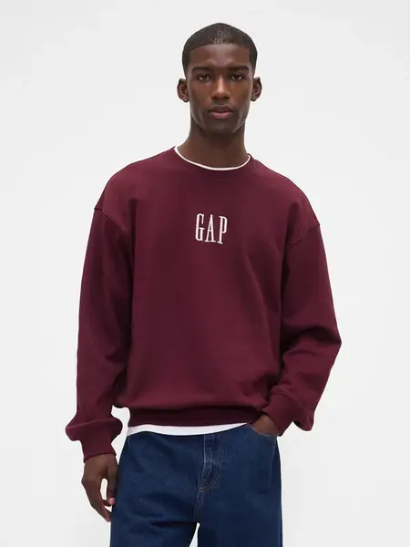 GAP Oversize mikina Heavyweight - Pánské