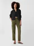 GAP Trousers with Pockets Mid Rise Easy Cargo - Ladies